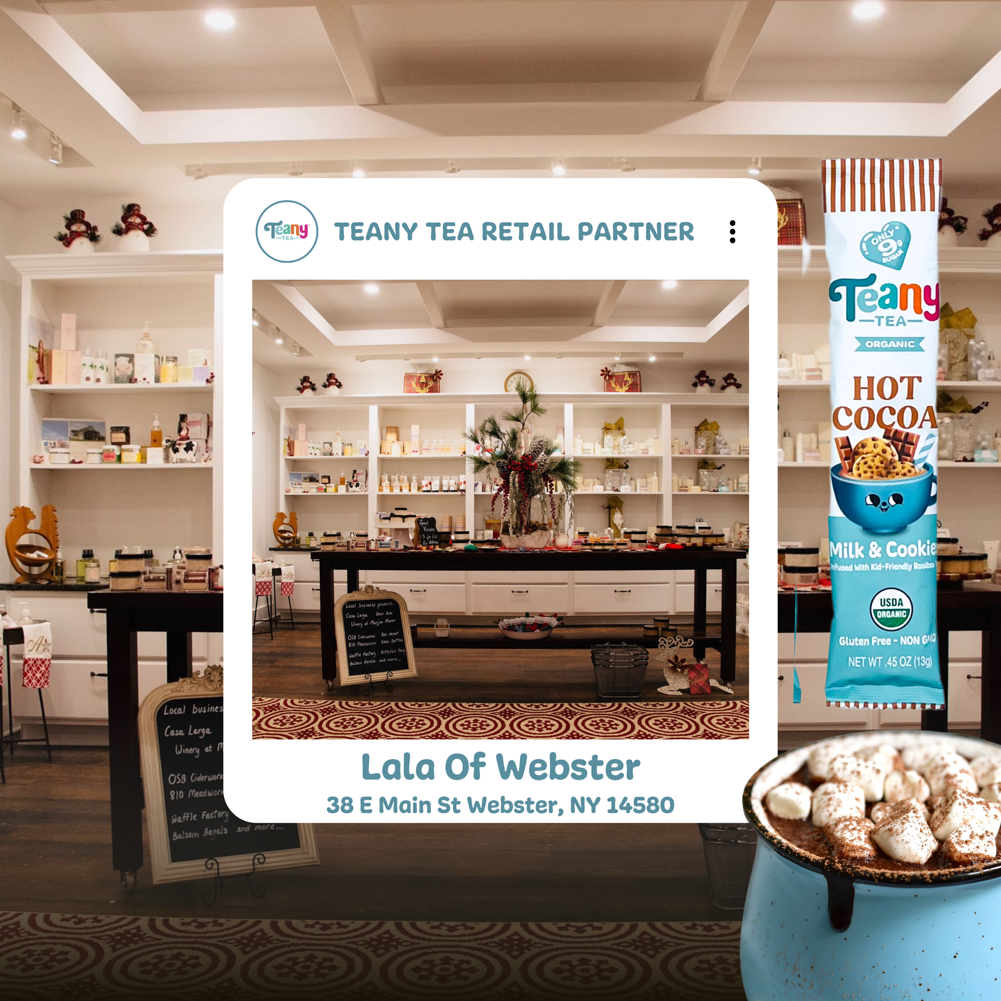 Find Us In Stores – Teany Tea