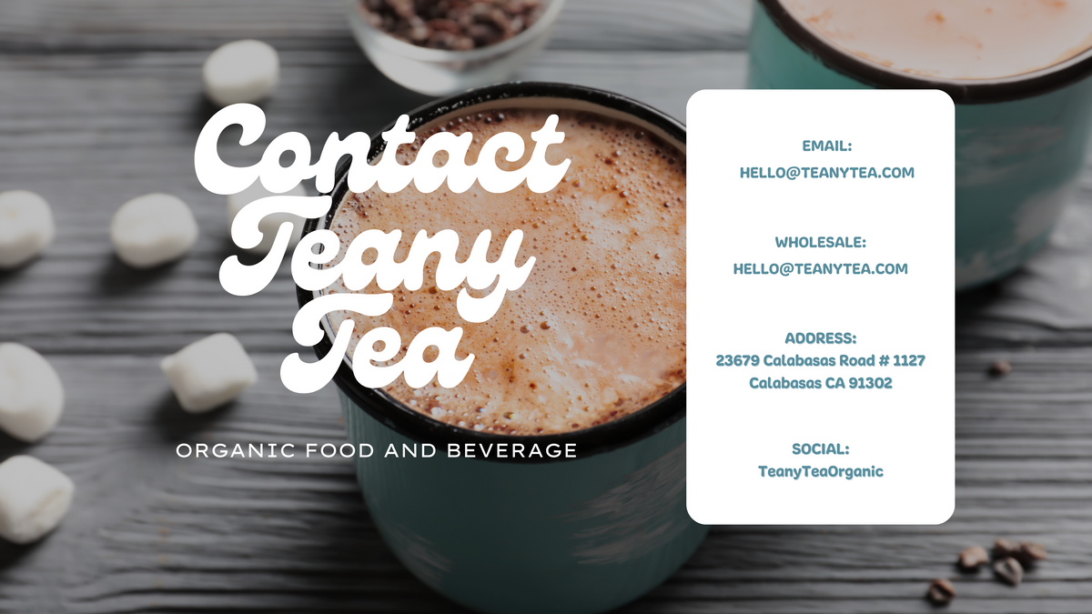 Functional food and beverage for kids and adults – Teany Tea