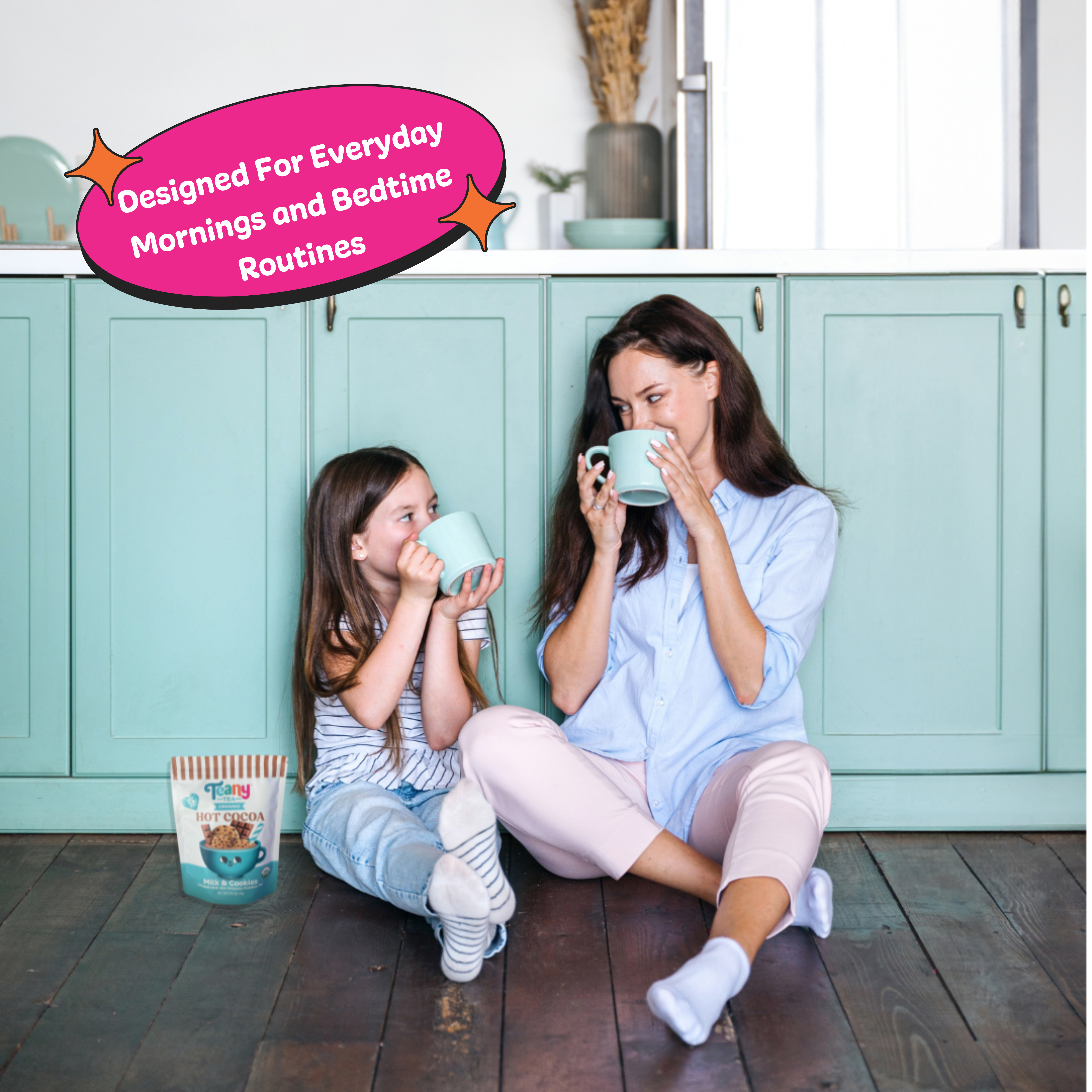 Healthier Lower Sugar Organic Hot Cocoa – Teany Tea