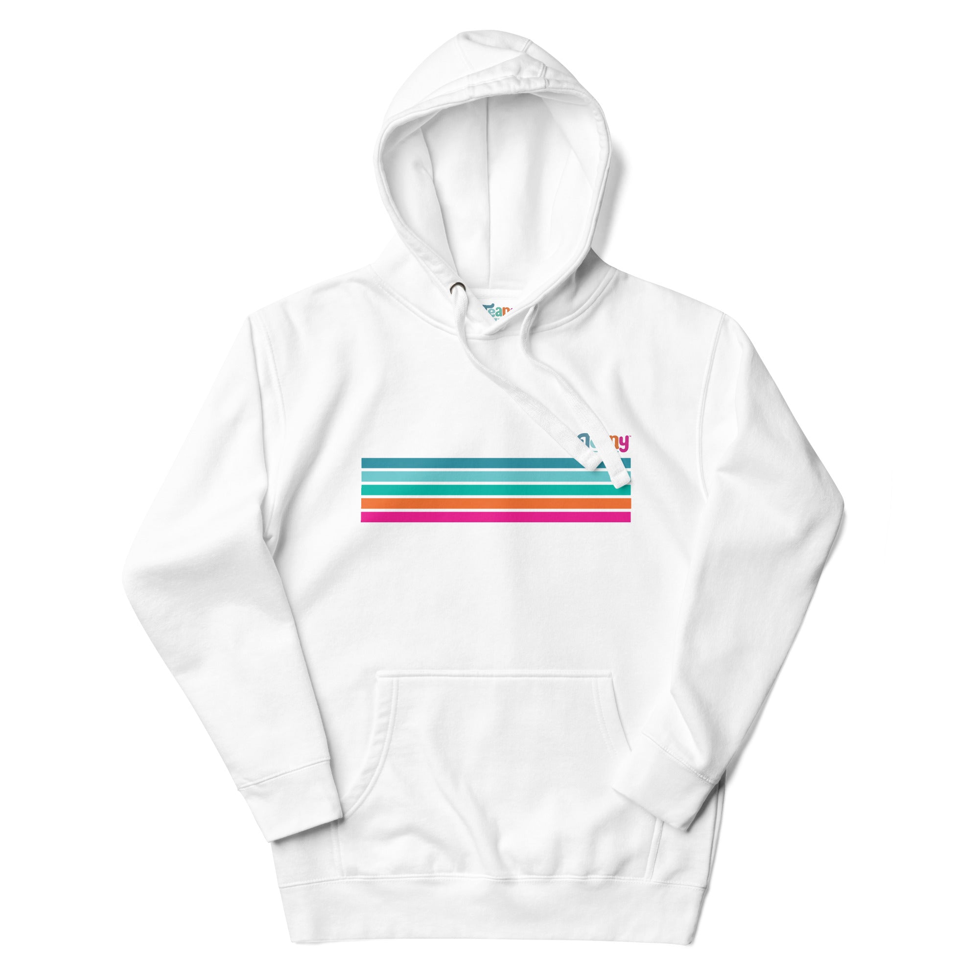 Unisex Teany Stripes Hoodie